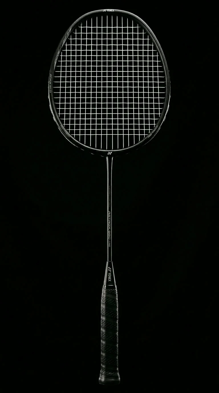 Raquette de badminton Yonex cordée à la main, atelier OnlyBadminton, Genève