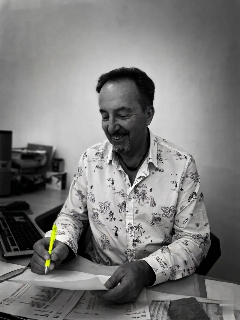 Maurice, co-fondateur et gérant d'OnlyBadminton